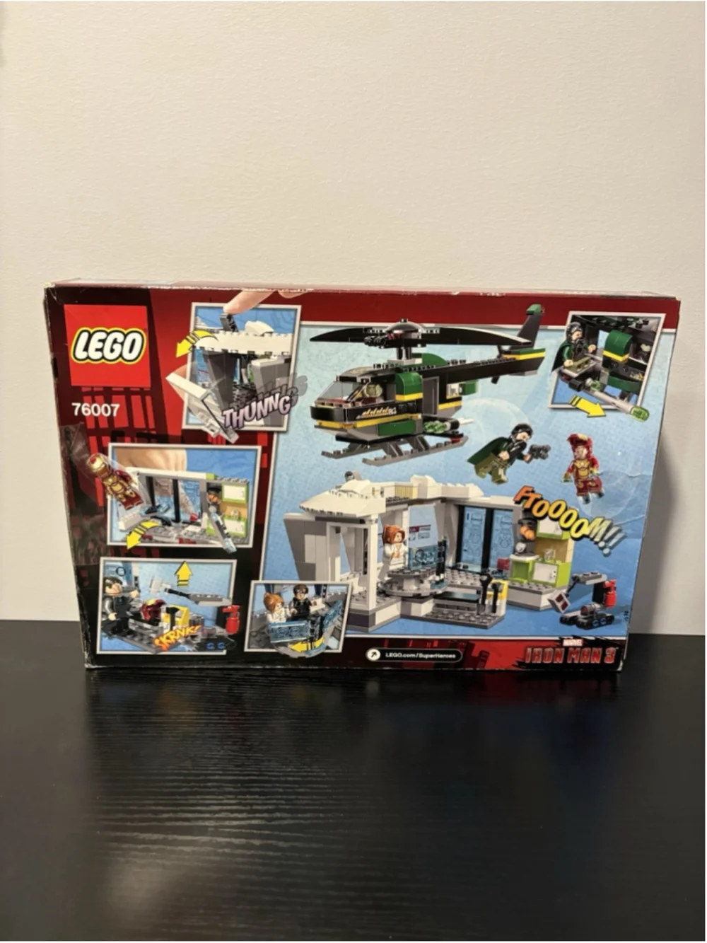LEGO Marvel Super Heroes 76007 IronMan Malibu Mansion Attack Sealed Bag Complete